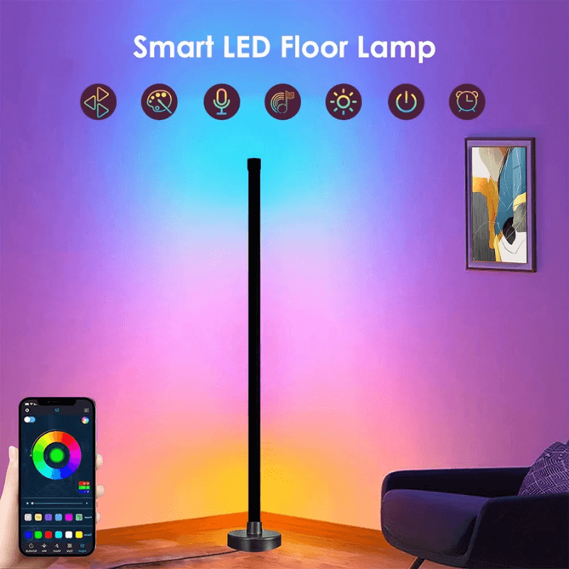 LumeAmbient™ Corner Floor Light