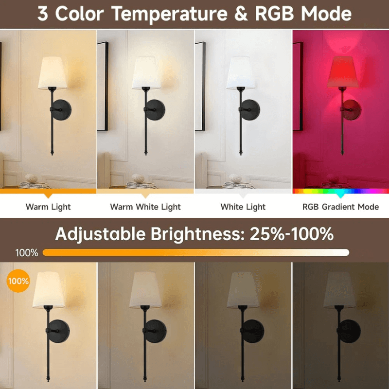 LumeAmbient™ Premium Wall Lamp (Set of 2)