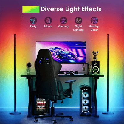 LumeAmbient™ Corner Floor Light