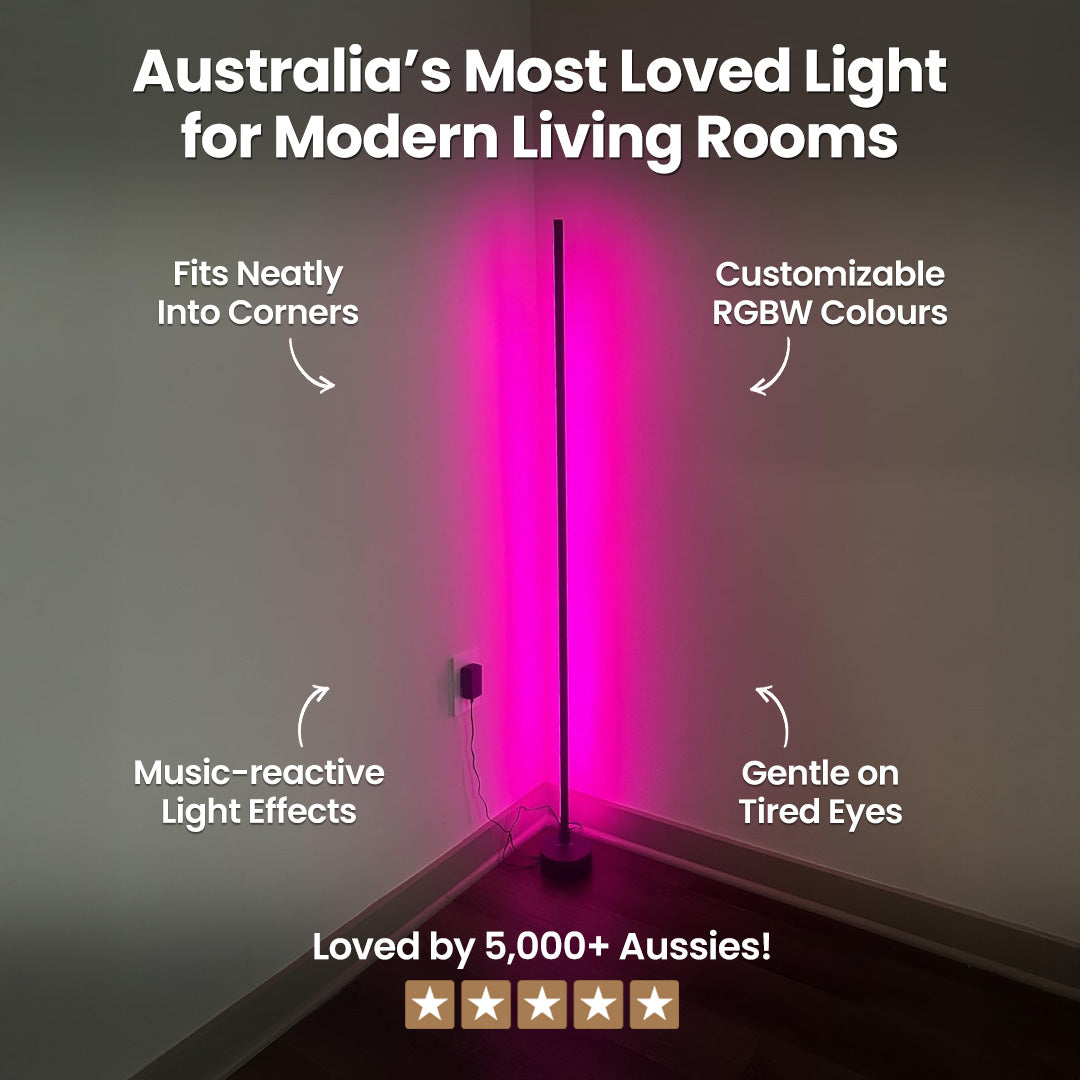 LumeAmbient™ Corner Floor Light
