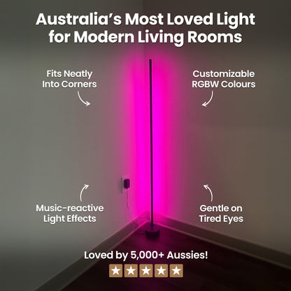 LumeAmbient™ Corner Floor Light