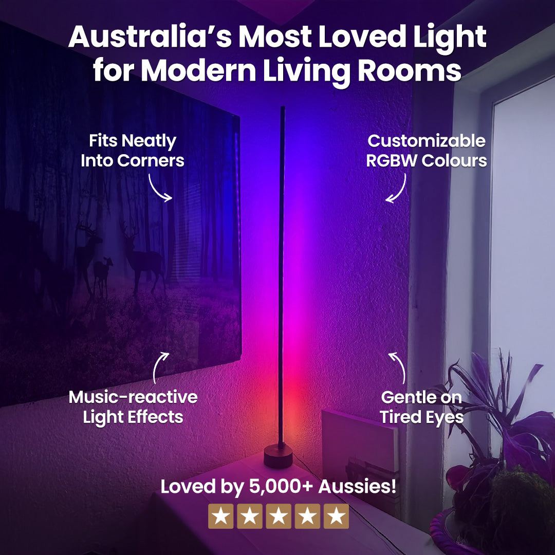 LumeAmbient™ Corner Floor Light