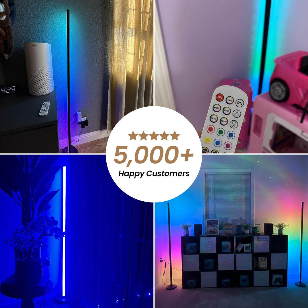 LumeAmbient™ Corner Floor Light