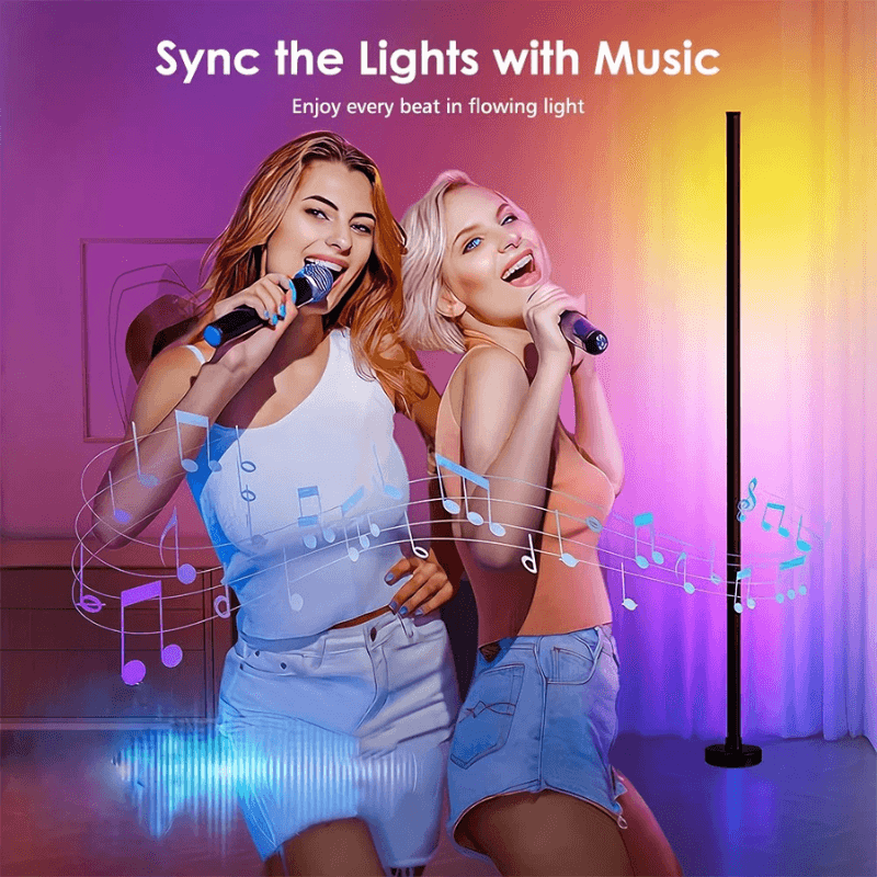 LumeAmbient™ Corner Floor Light